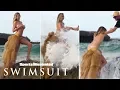 Watch Kate Upton Get Swept Away During Topless Photoshoot Candids Sports Illustrated Swimsuit