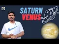 Saturn and Venus Conjunction in Vedic Astrology Male vs Female Chart
