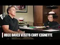 Rece Davis Visit In the office with Curt Cignetti