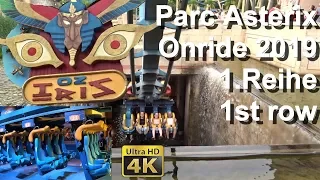 oziris pov parc ast rix 2019 high quality onride 4k off ride inverted coaster 1 reihe1st row