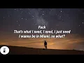 6lack - Long Nights (Lyrics)