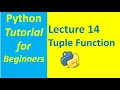 Tuple Method in Python Count Index Max Min Join Delete Method and Change Tuple Value in Python