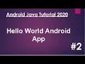 Android Java Tutorial 2020 - 02