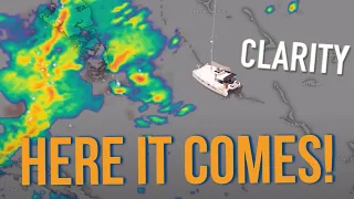 WHERE to hide from a STORM [boat life]