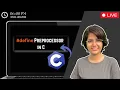 18 1 Preprocessors in C Language with