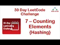 Counting Elements LeetCode 1426 Hash Table Approach and Intuition
