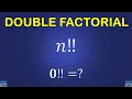 Double Factorial
