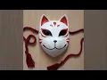 Lagu Making a full-face Kitsune mask!