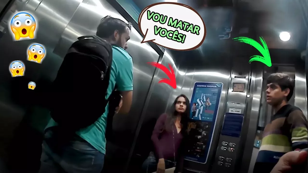 PEGADINHA - PÂNICO NO ELEVADOR : MANDE A SUA #78