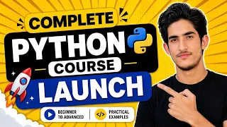 Welcome to the Complete Python Course Python Roadmap 2026 Beginner to Advanced