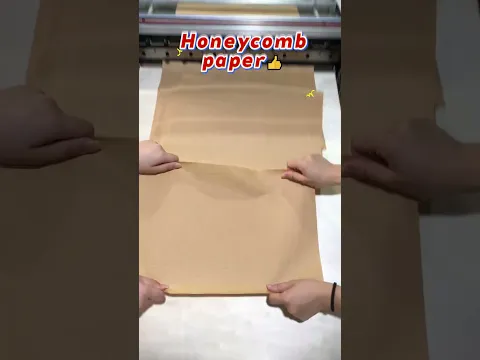 Wabenpapiermaschine mit automatischem Schneider, individuelle Größe, unbeaufsichtigte Produktion