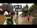 Experiencing the HIGHEST tides in the WORLD at the Bay of Fundy Hopewell Rocks
