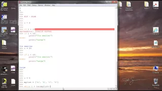 Python Basics - Lesson 4