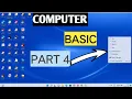 Computer Basic Part 4 Desktop Taskbar Shortcut Menu Full Knowledge
