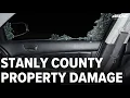 Residents upset with damaged property in Stanly County