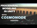 Procedural Bridge Modeling Timelapse in Unity - CosmoNode Addon