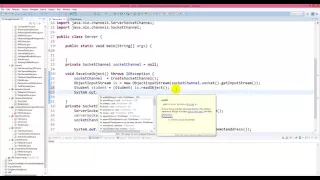 Java NIO - Transfer Object using SocketChannel