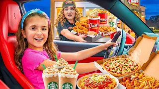 We ATE At Every DRIVE THRU For 24 Hours