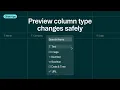 Tip 4 Column Type Changes Glide Classic