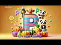 Fun Letter P Rhyme for Kids Learn Words Starting with P
