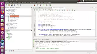jsp java server pages config implicit object demonstration
