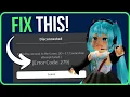 How to Fix Roblox Error Code 279 Easy Guide Error Code 279 ID 17 Connection Attempt Failed