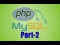 php with mysql Part 2 in bangla tutorial
