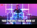 HYPERDRUM YOUR PORTABLE VIRTUAL DRUM KIT Gizmo-Hub com