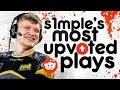 S1MPLE S MOST UPVOTED REDDIT MOMENTS OF ALL TIME INSANE PLAYS