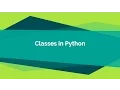 2 1 - Creating a classes in Python Object Oriented Programming with Python