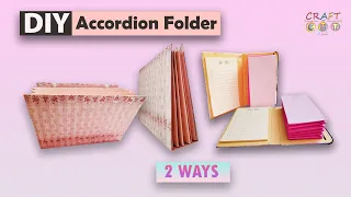 DIY - FILE ACCORDION FOLDER