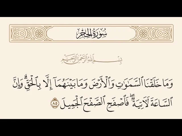 ⁣آيات الأحكام|شرح الآية:{.. فَاصْفَحِ الصَّفْحَ الْجَمِيلَ} - السيد صباح شبر 