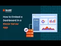 How to Add a Dashboard in a Blazor Server App Bold BI