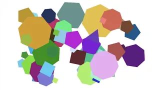Modern Art Polygons Beginning Python Graphic Examples