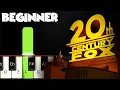 Download Lagu 20th Century Fox Theme | BEGINNER PIANO TUTORIAL + SHEET MUSIC by Betacustic