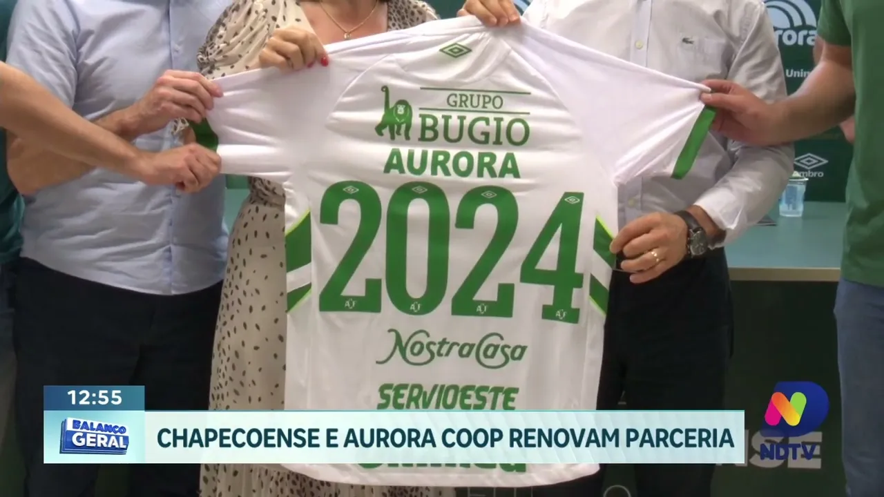 Parceria Firme: Chapecoense e Aurora Coop Estendem Contrato