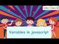 Variables in javascript - Grade 6 Module 3