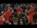 John Collins gets heated with Bulls assistant coach after Collin Sexton got into it with bench