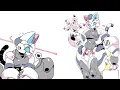 Robot Police Tiger Girl Modern Mogal Comic Dub