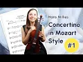 Download Lagu Concertino in Mozart Style 1 Movement Hans Millies Violin Tutorial