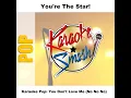 You Don't Love Me (No No No) (Karaoke-Version) As Made Famous By: Dawn Penn