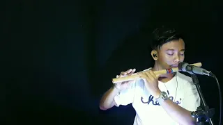  rizal febrian dengan seruling dangdut nya cover lagu sepiring berdua 
