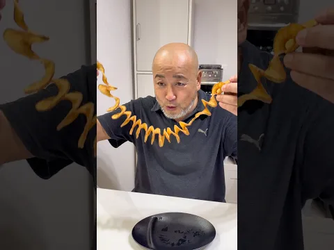 サックサクのトルネードポテト!?