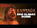 Download Lagu Kantara ’s LEGENDARY Climax Scene 🔥 | Rishab Shetty | #Kantara | Netflix India