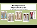 Vogue Patterns New Sewing Patterns - Gorgeous Special Occasion Dresses