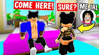 Download I Pretended To Be an E-GIRL and STOLE her BOYFRIEND in ROBLOX BROOKHAVEN 🏡RP! MP3
