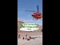 Helicopters help with high-voltage power line maintenance