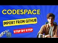How to Create a CodeSpace from GitHub Repo