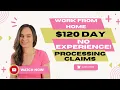 NO EXPERIENCE NEEDED Healthcare Claims Processor 120 Day Paid Training Work From Home Job