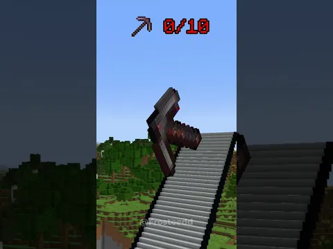 Can You Guess How Far They Will Go? #minecraft